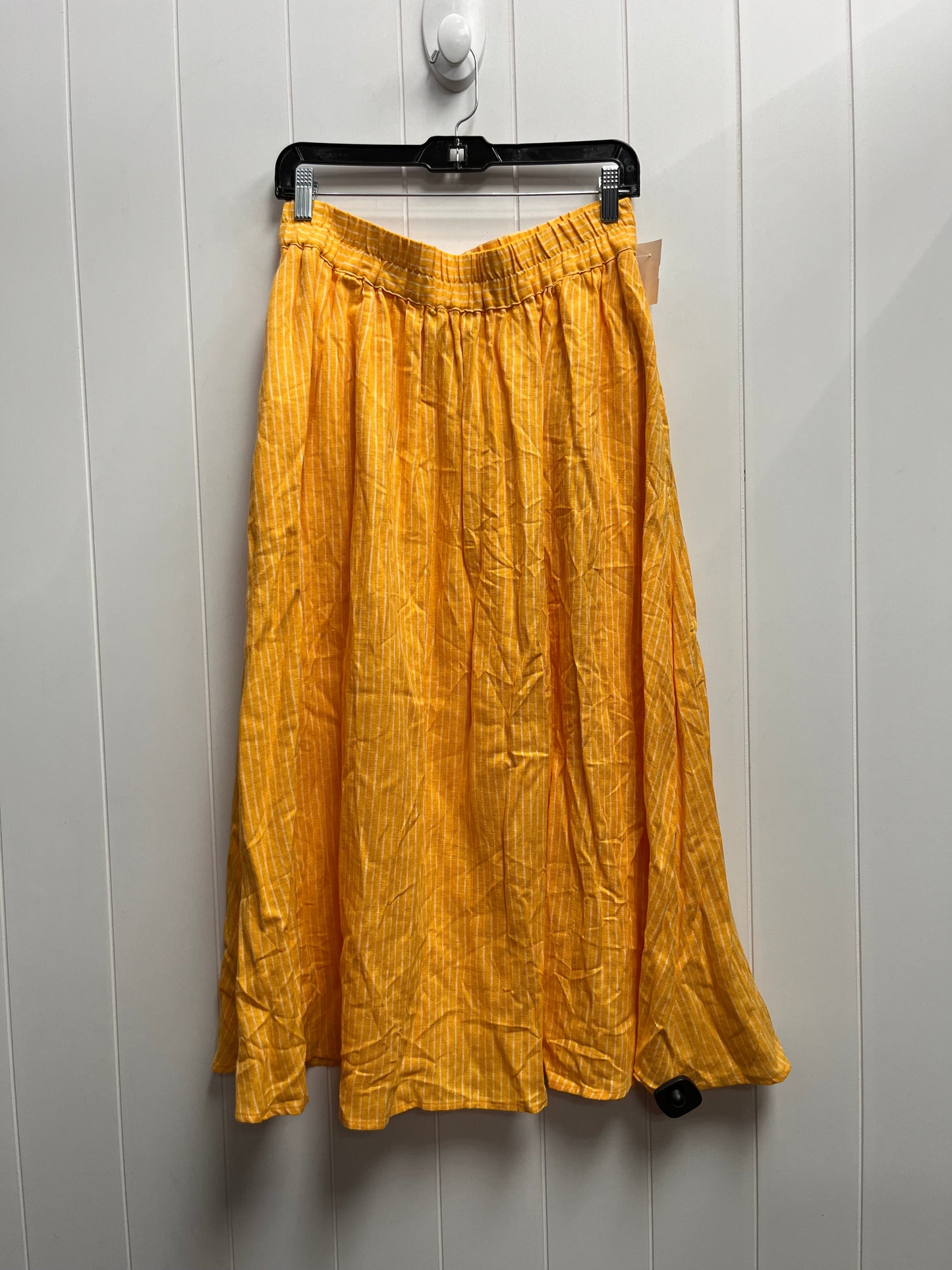 Skirt Maxi By A New Day In Orange, Size: M