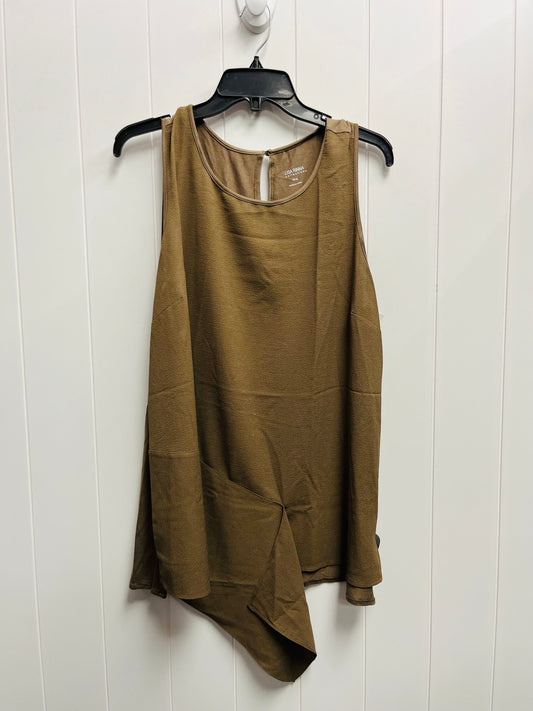 Tunic Sleeveless By Lisa Rinna In Brown, Size: Xl