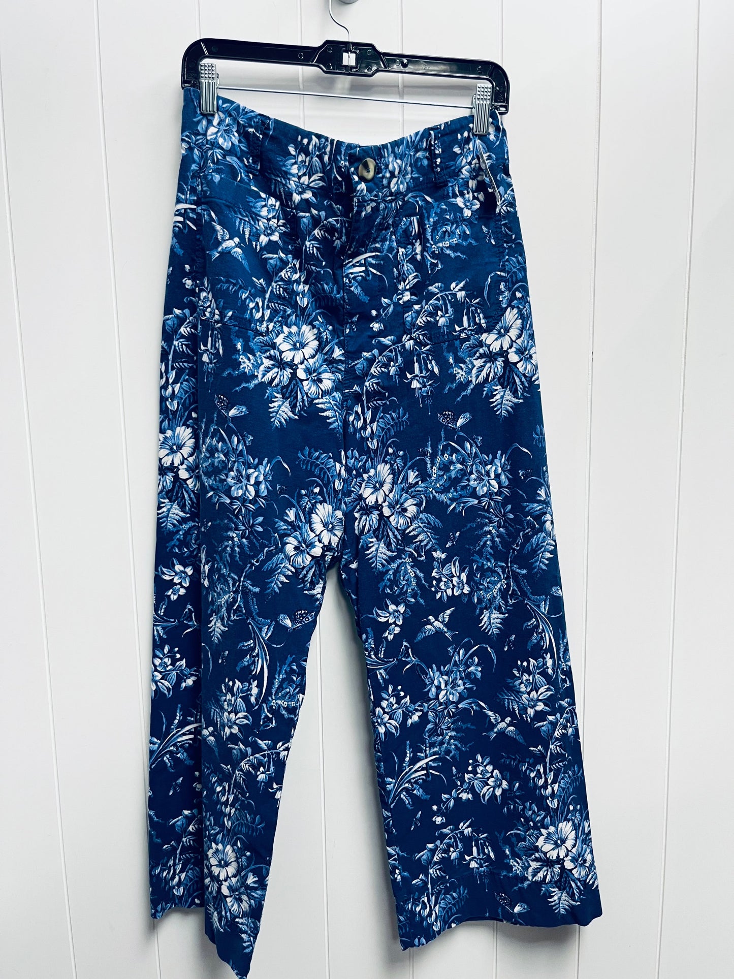 Pants Wide Leg By Maeve In Blue, Size: 12