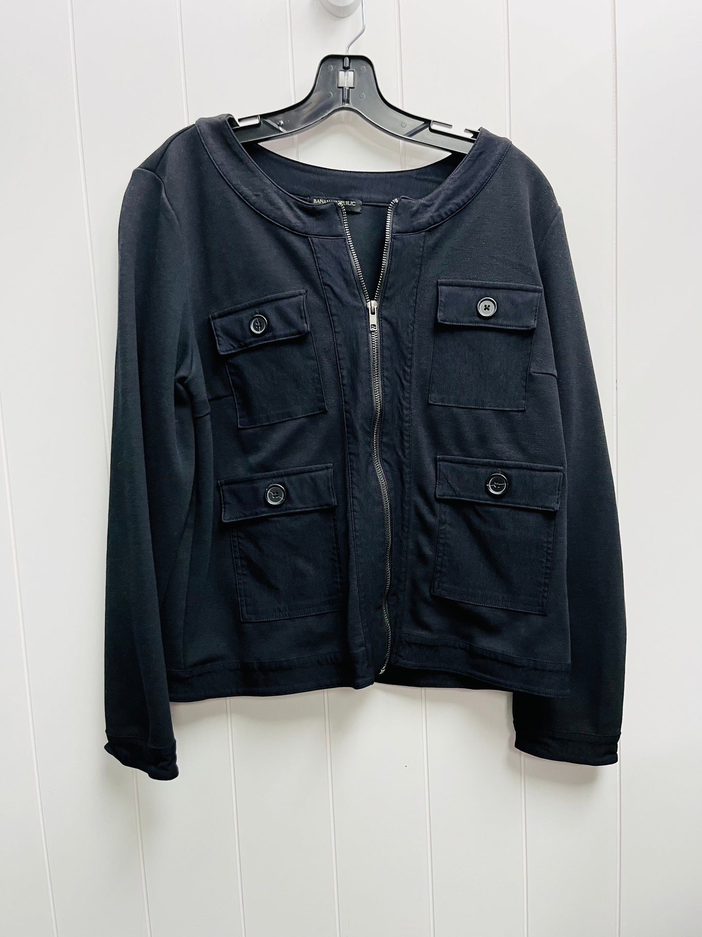 Jacket Other By Banana Republic In Black, Size: L