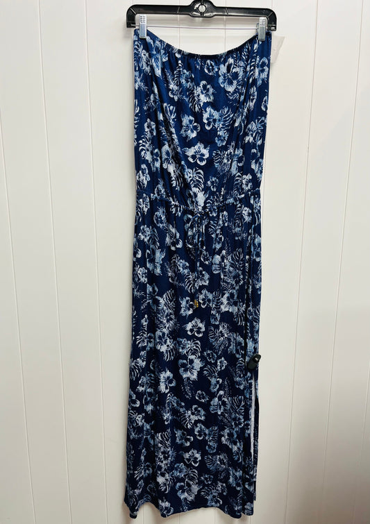 Dress Casual Maxi By Tommy Bahama In Blue, Size: M