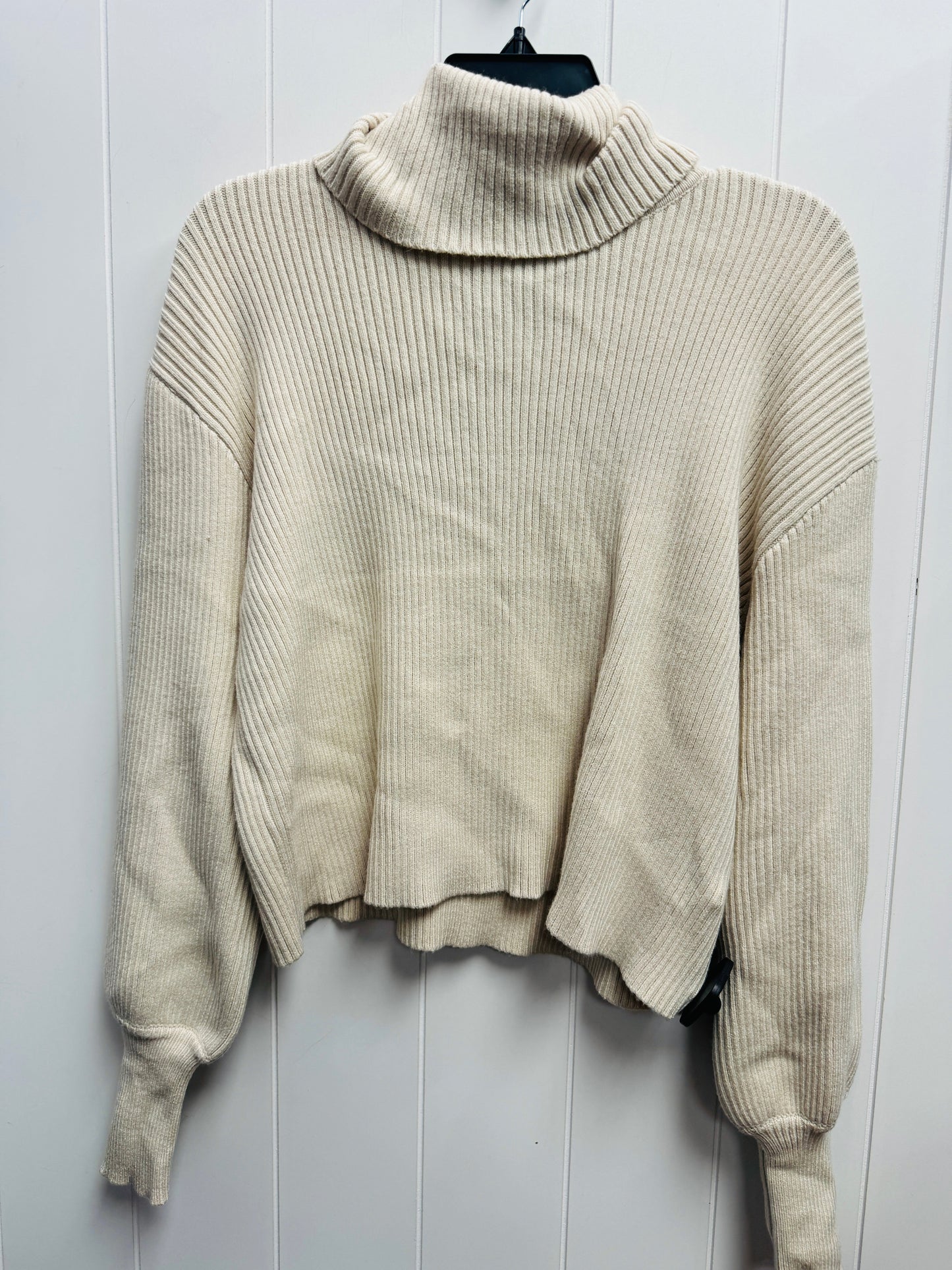 Sweater By Express In Cream, Size: M