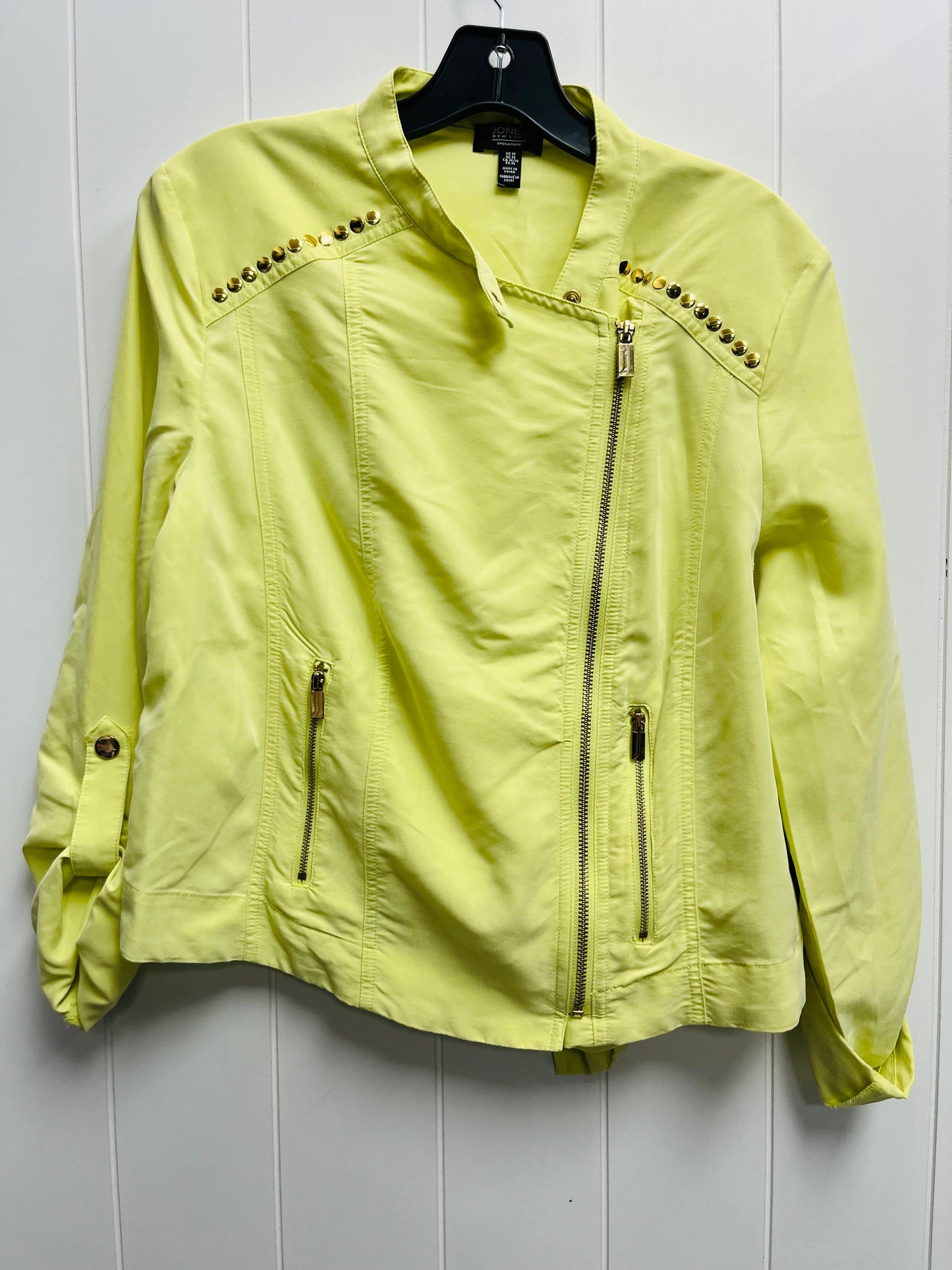 Jacket Other By Jones New York In Yellow, Size: M