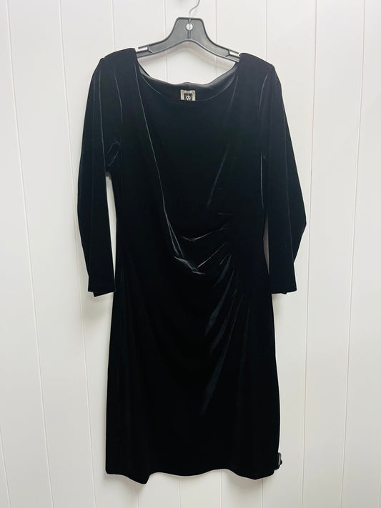 Dress Work By Anne Klein In Black, Size: 12