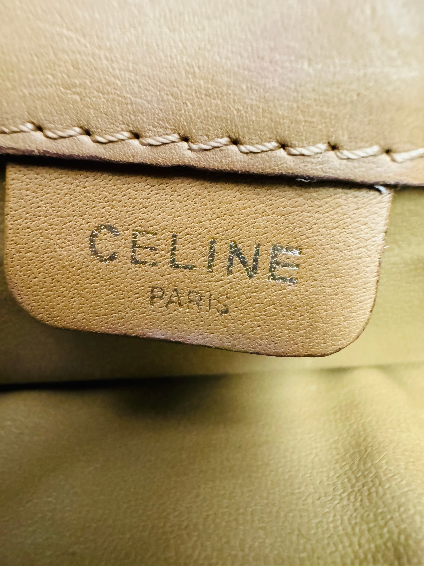 Clutch Luxury Designer By Celine, Size: Large