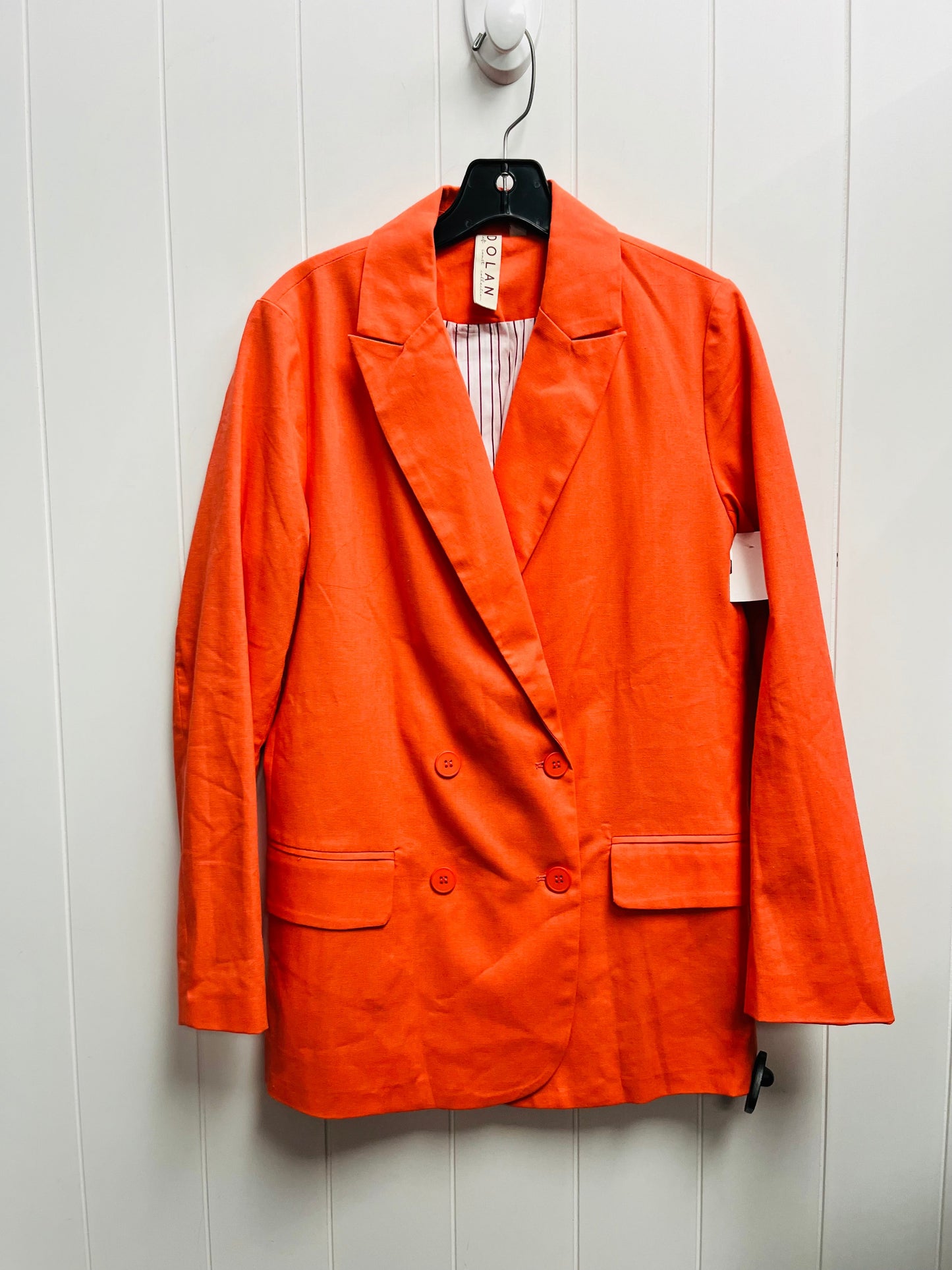 Blazer By Anthropologie In Orange, Size: M