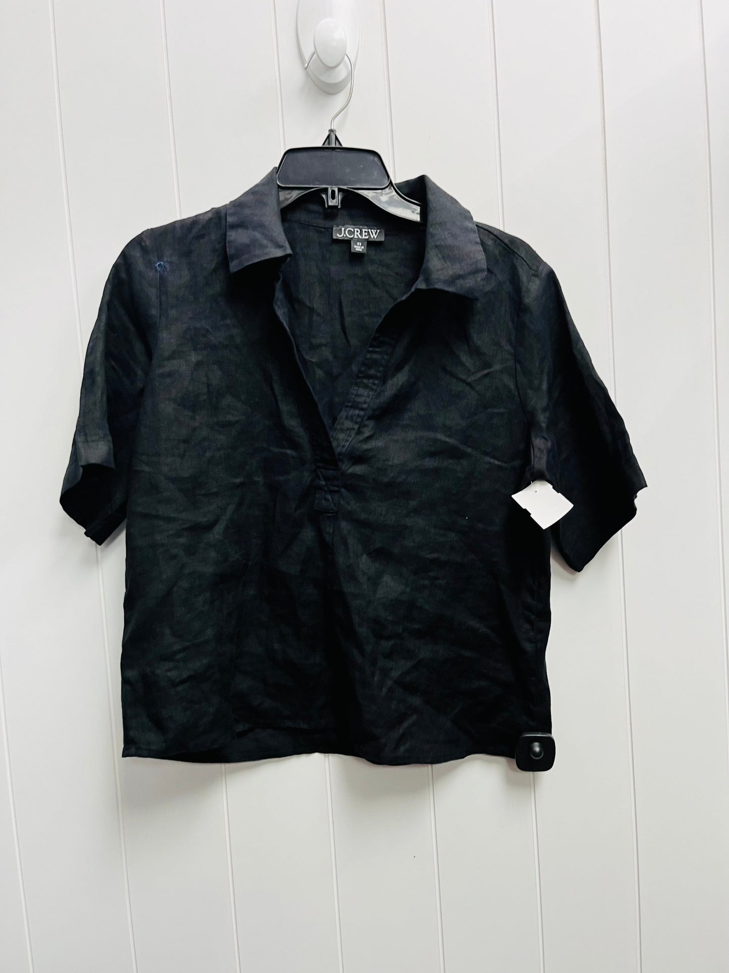 Top Short Sleeve By J. Crew In Black, Size: Xs