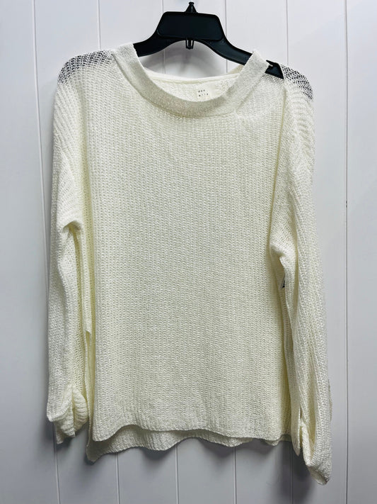 Sweater By DEE ELLY  In Cream, Size: M