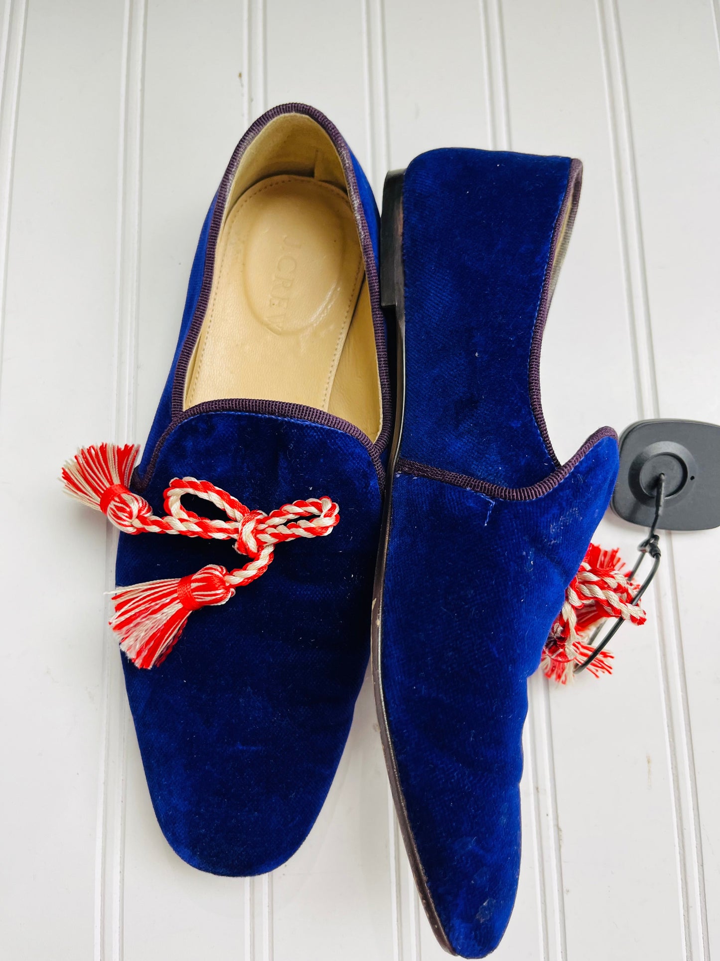 Shoes Flats By J. Crew In Blue, Size: 7