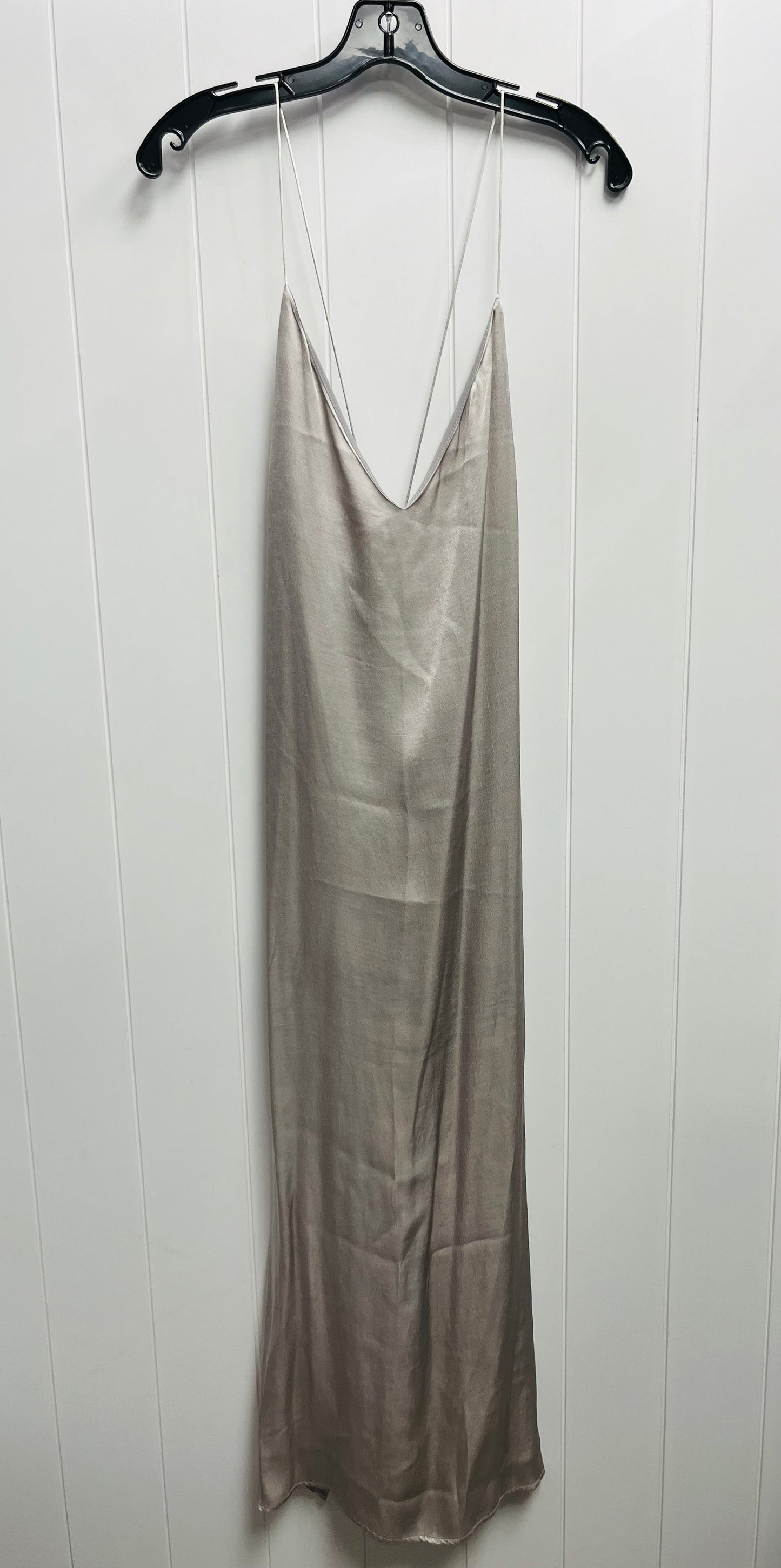 Dress Party Long By Olivaceous In Silver, Size: L