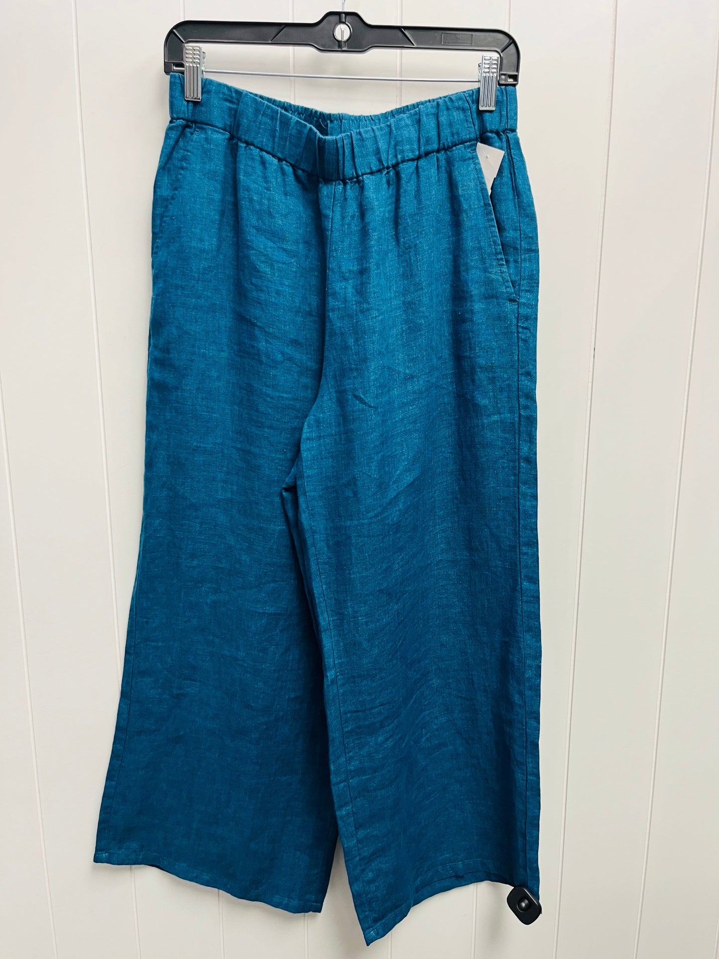 Pants Wide Leg By Eileen Fisher In Blue, Size: Xs