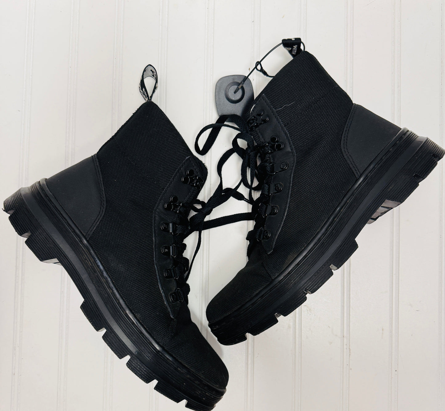 Boots Combat By Dr Martens In Black, Size: 8