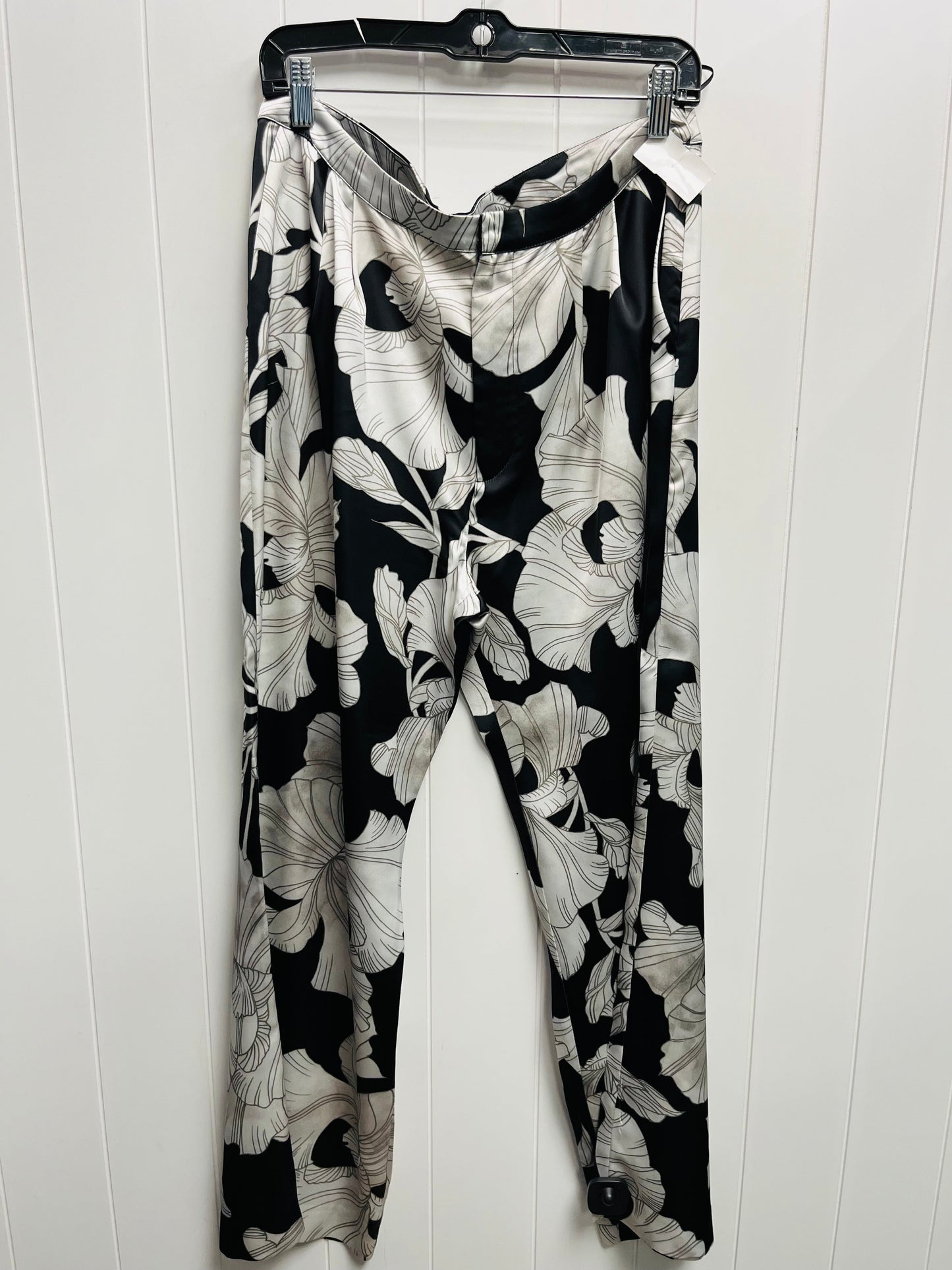 Pants Wide Leg By Gianni Bini In Black & White, Size: 10