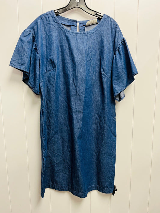 Dress Casual Short By Westport In Blue Denim, Size: Xs