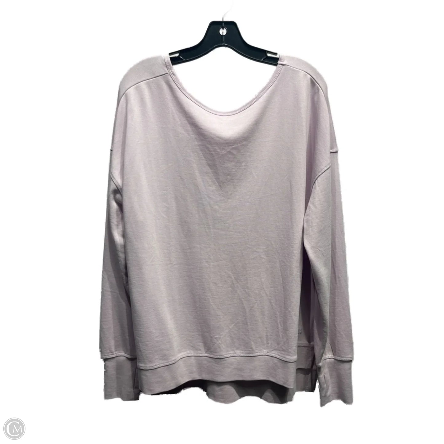 Top Long Sleeve Basic By Sweaty Betty In Purple, Size: M
