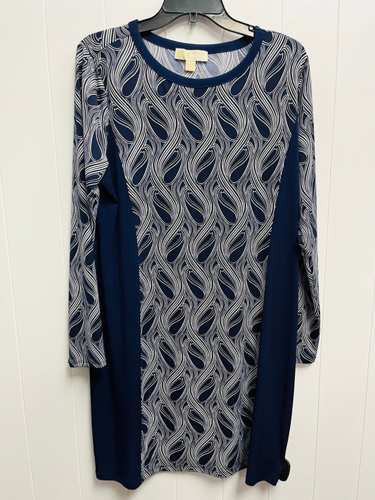 Dress Work By Michael By Michael Kors In Navy, Size: Xl