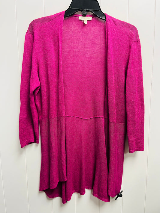 Cardigan By Eileen Fisher In Purple, Size: S