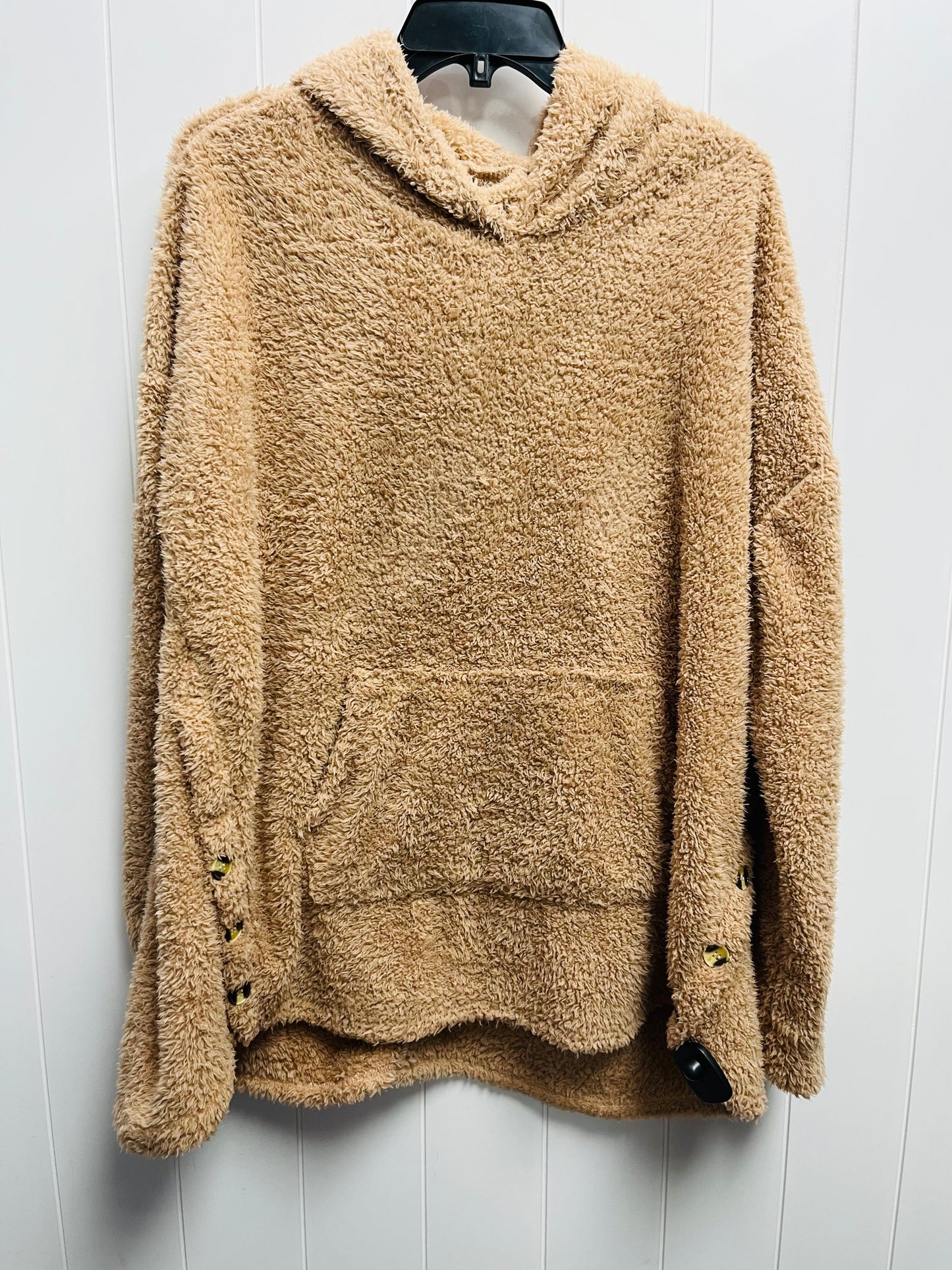 Sweatshirt Hoodie By the sweatshirt project In Tan, Size: Xl