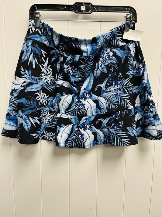 Skort By Tommy Bahama In Black & Blue, Size: L