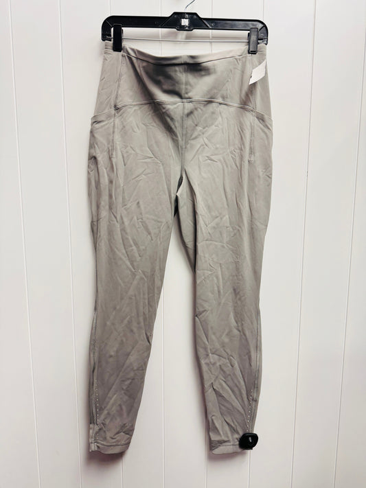 Athletic Leggings By Lululemon In Grey, Size: 12