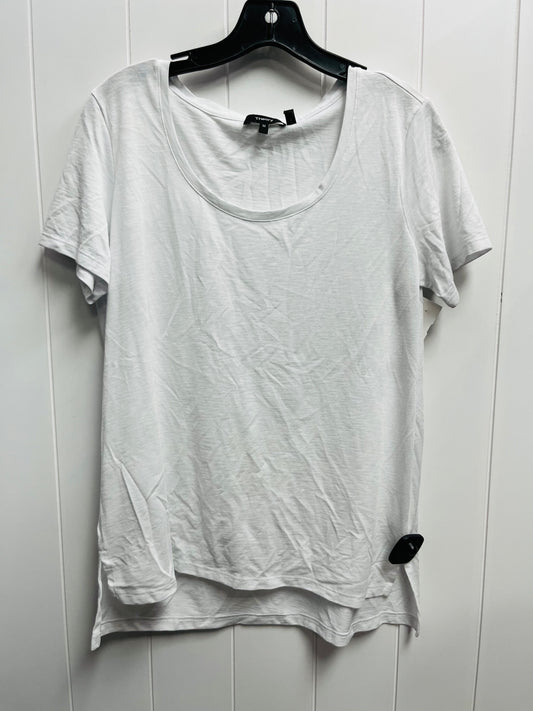 Top Short Sleeve Basic By Theory In White, Size: M