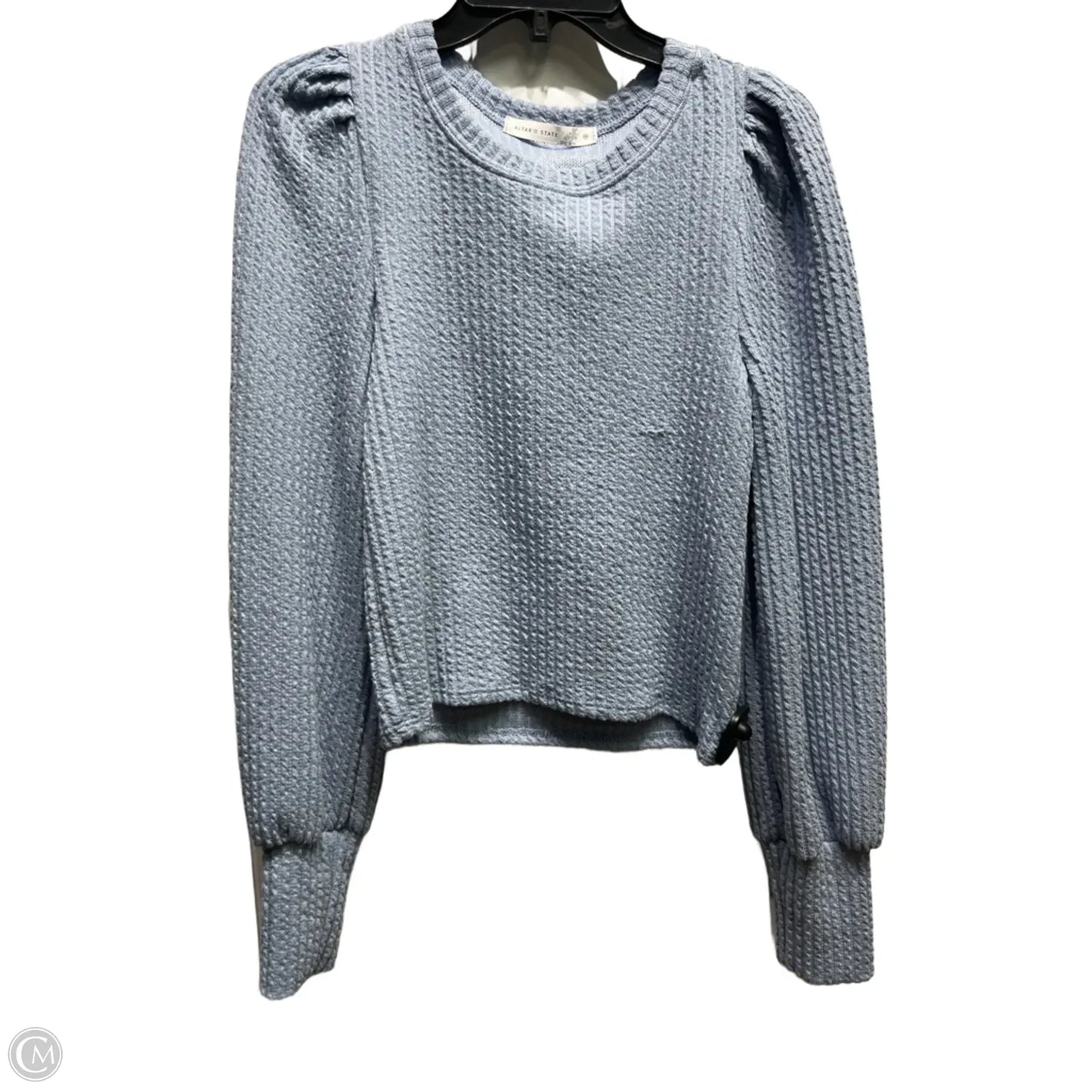 Top Long Sleeve By Altard State In Blue, Size: M