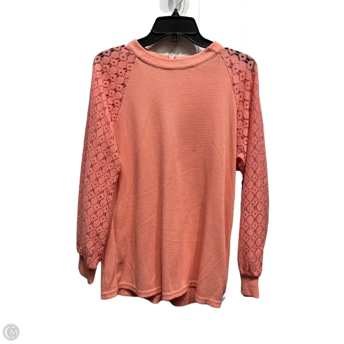 Top Long Sleeve By miholl In Orange, Size: M