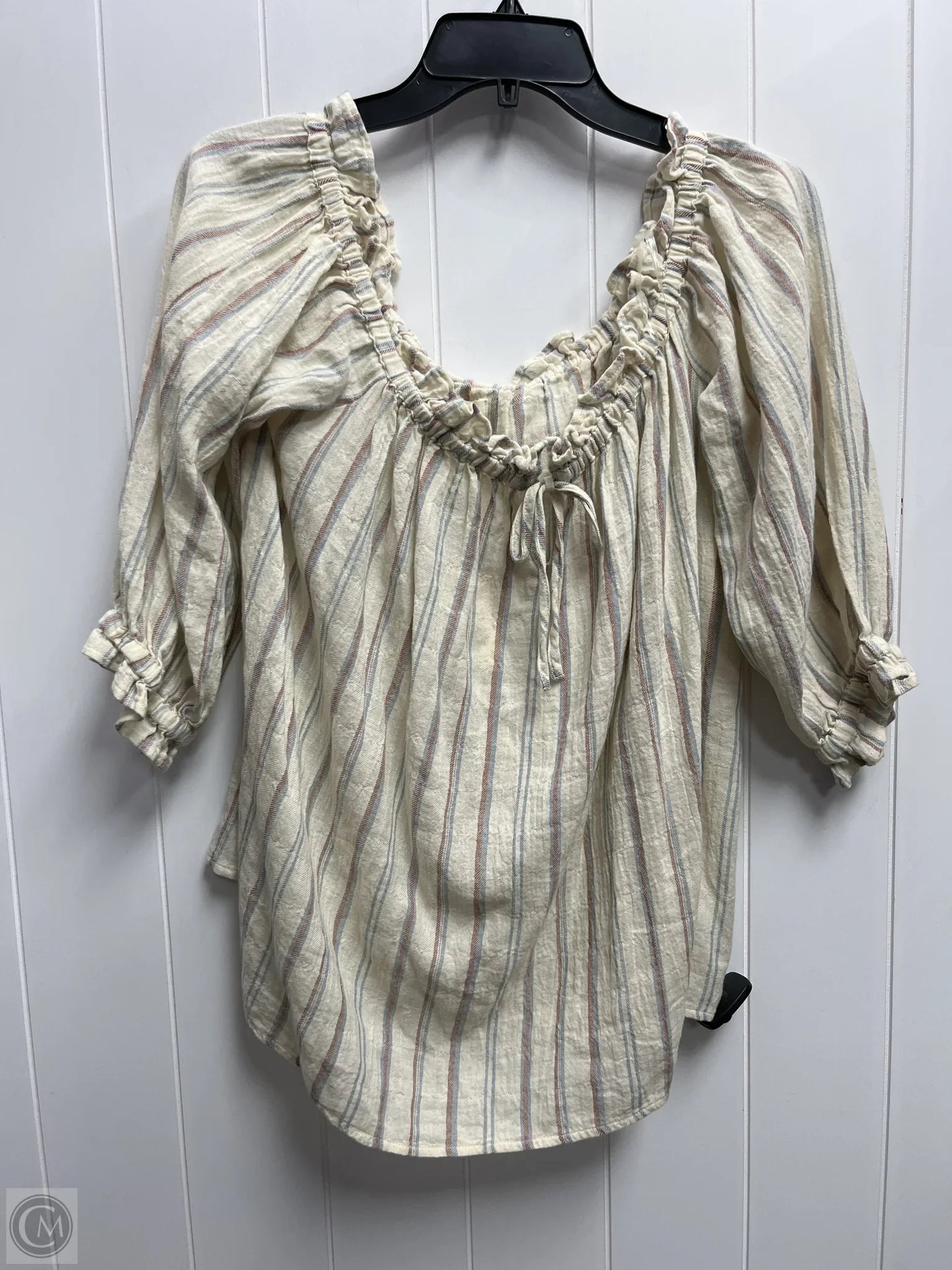 Top Long Sleeve By Ana In Cream, Size: Xxl