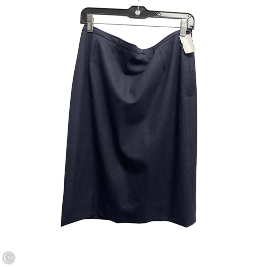 Skirt Designer By Escada In Navy, Size: L