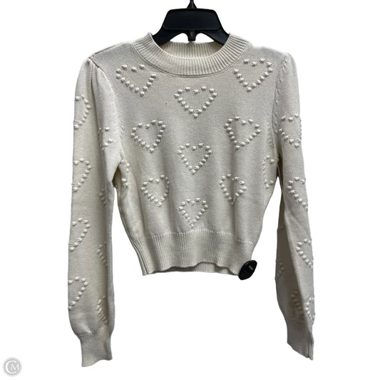 Sweater By Z Supply In Cream, Size: Xs