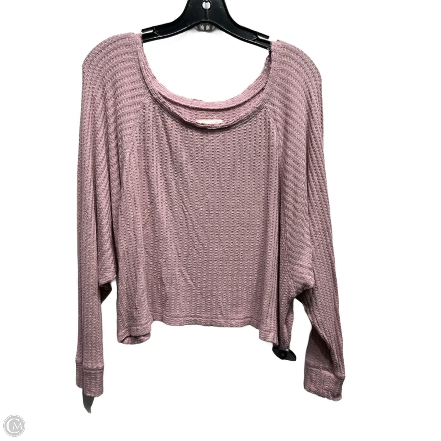 Top Long Sleeve By Chaser In Mauve, Size: S