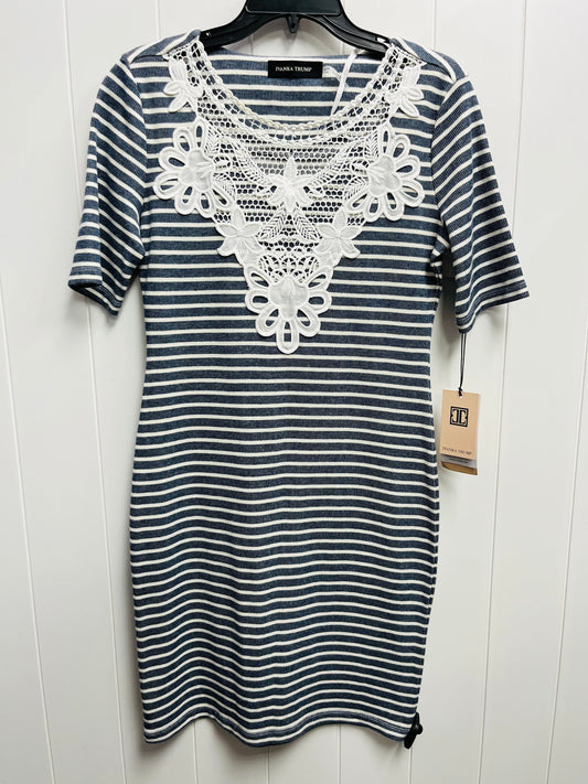 Dress Work By Ivanka Trump In Blue & White, Size: Xs