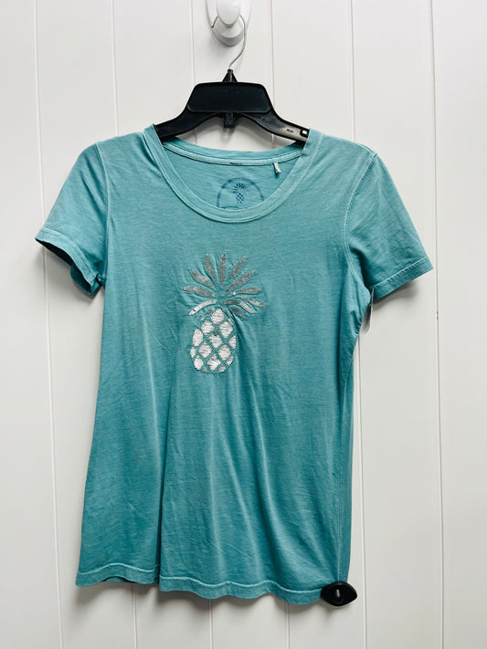 Top Short Sleeve Basic By Tommy Bahama In Teal, Size: Xs