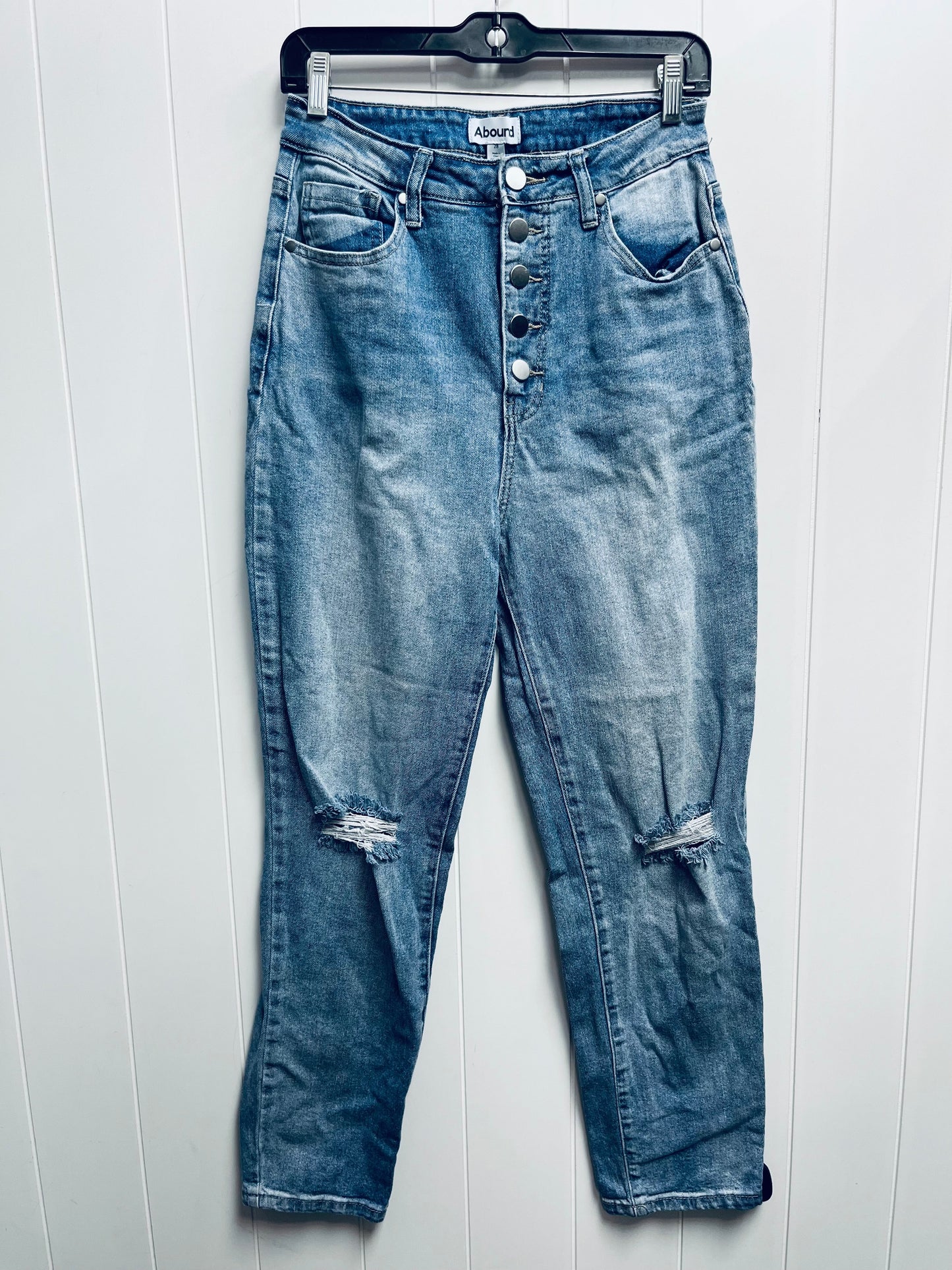 Jeans Straight By Abound In Blue Denim, Size: 6