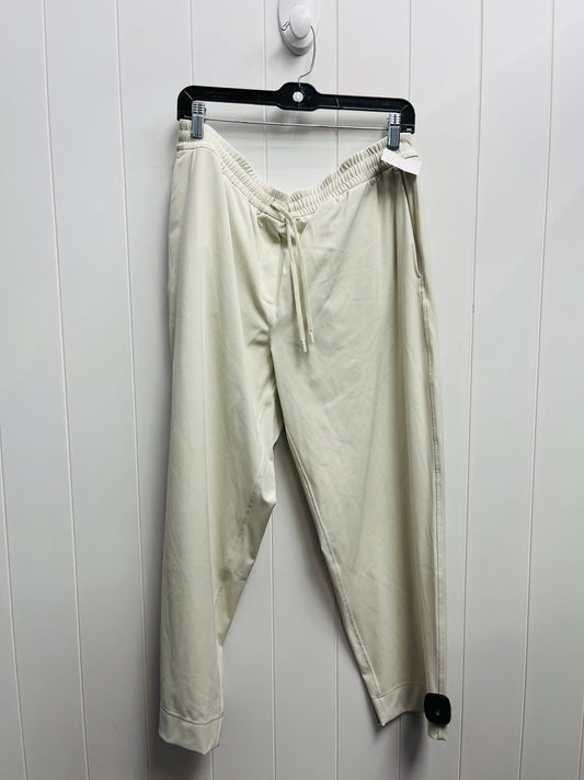 Athletic Pants By Lululemon In Cream, Size: Xl