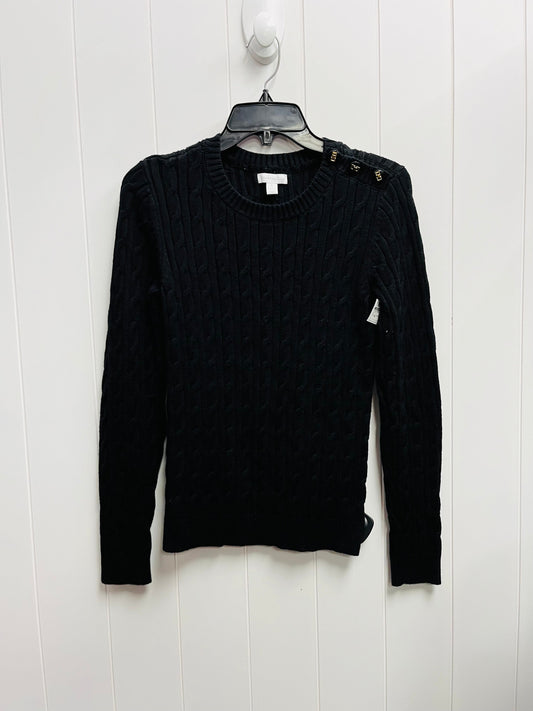 Sweater By Charter Club In Black, Size: M