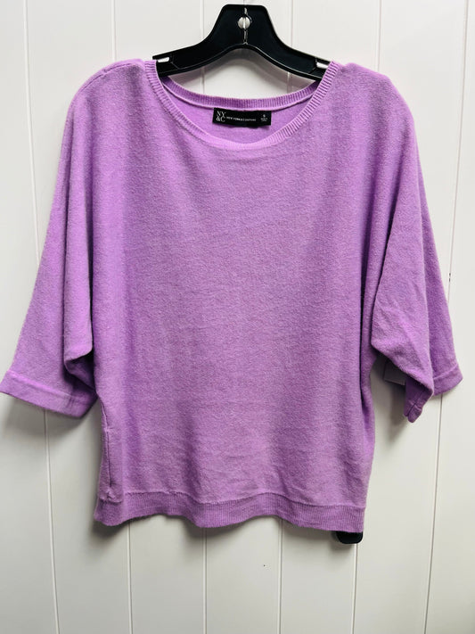 Sweater By New York And Co In Purple, Size: S