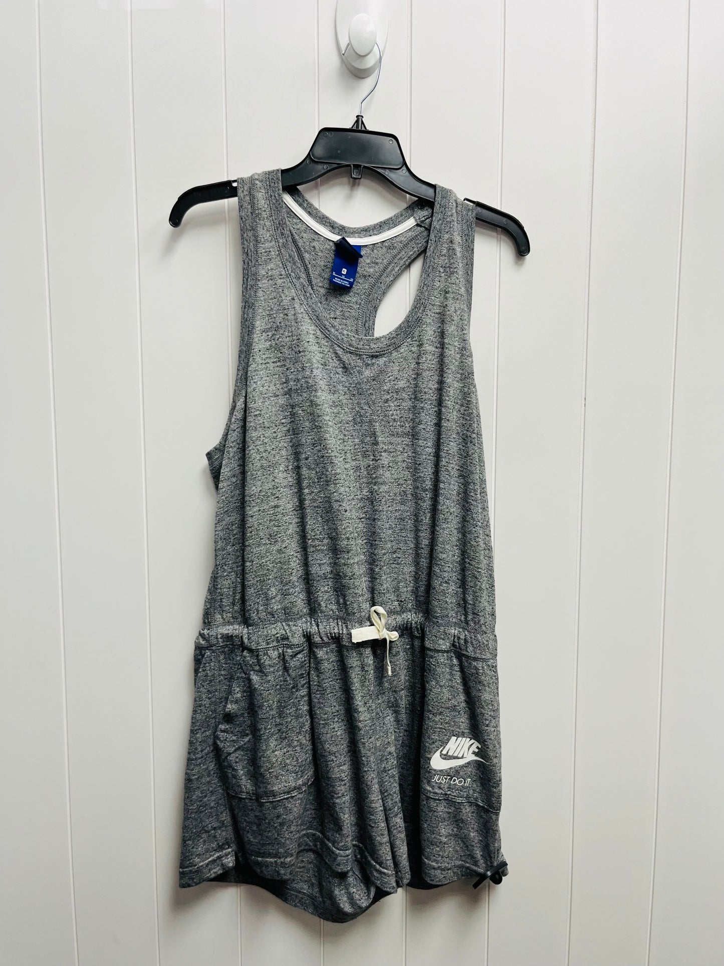 Grey Romper Nike, Size Xl