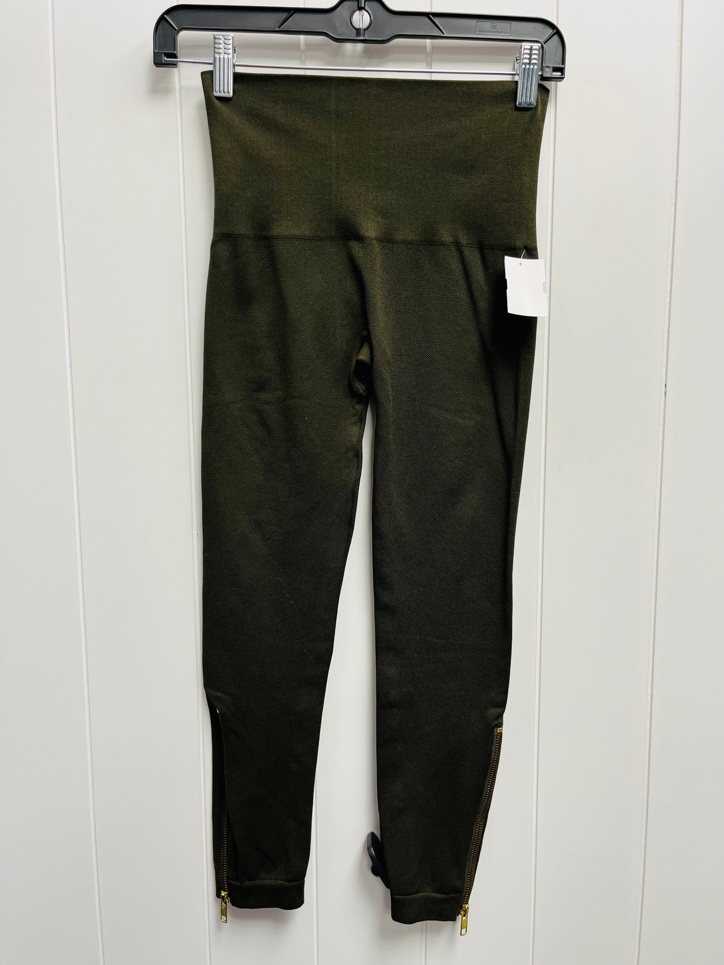 Green Pants Leggings Spanx, Size M