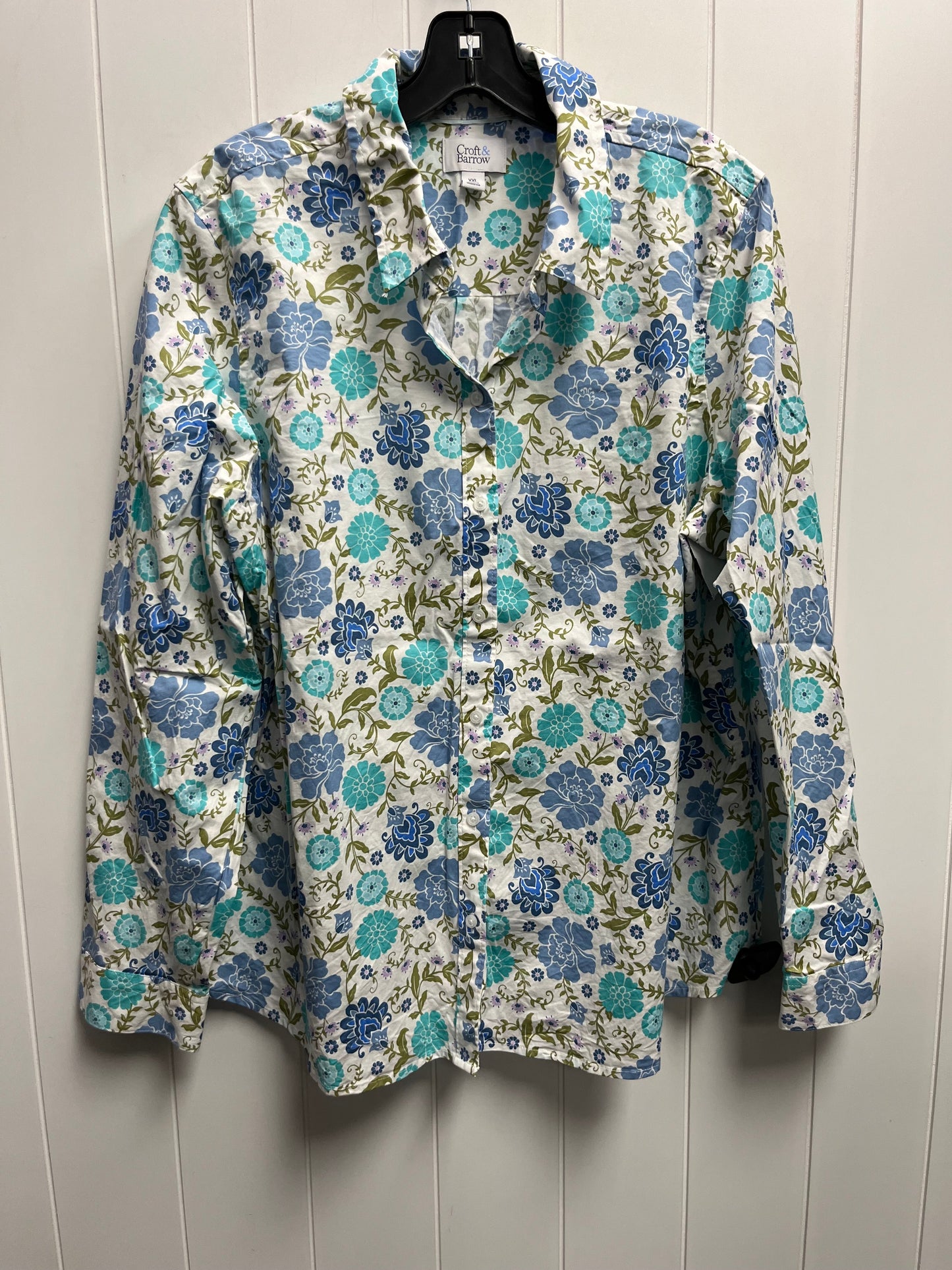 Top Long Sleeve By Croft And Barrow  Size: Xxl