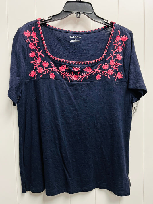 Top Short Sleeve By Talbots  Size: Xl