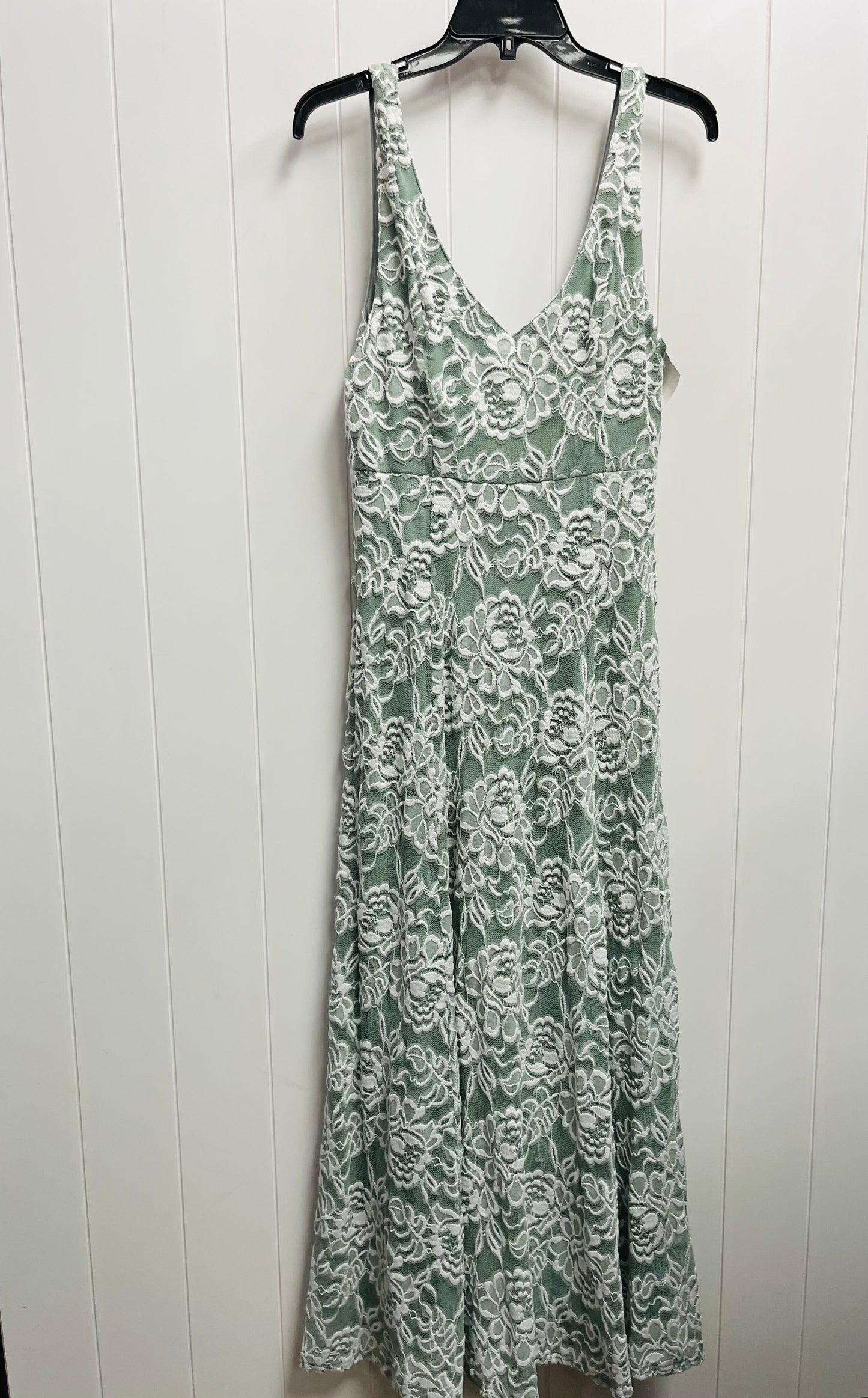 Dress Casual Maxi By Mumu In Green, Size: Xl