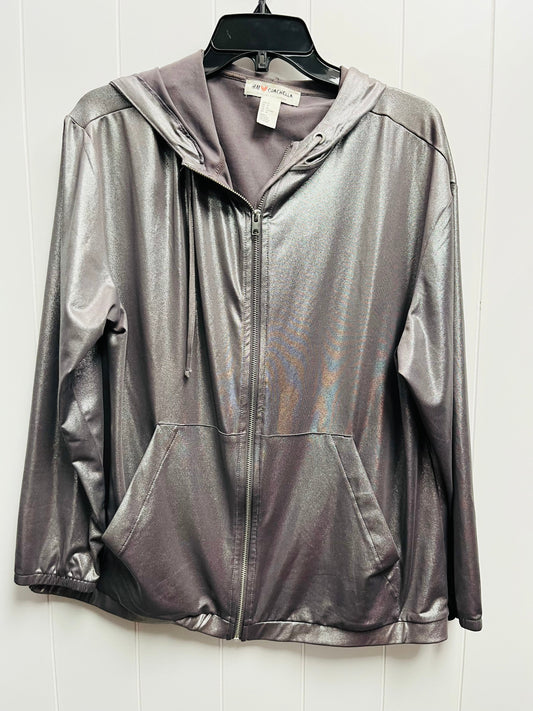 Jacket Other By H&m In Silver, Size: M