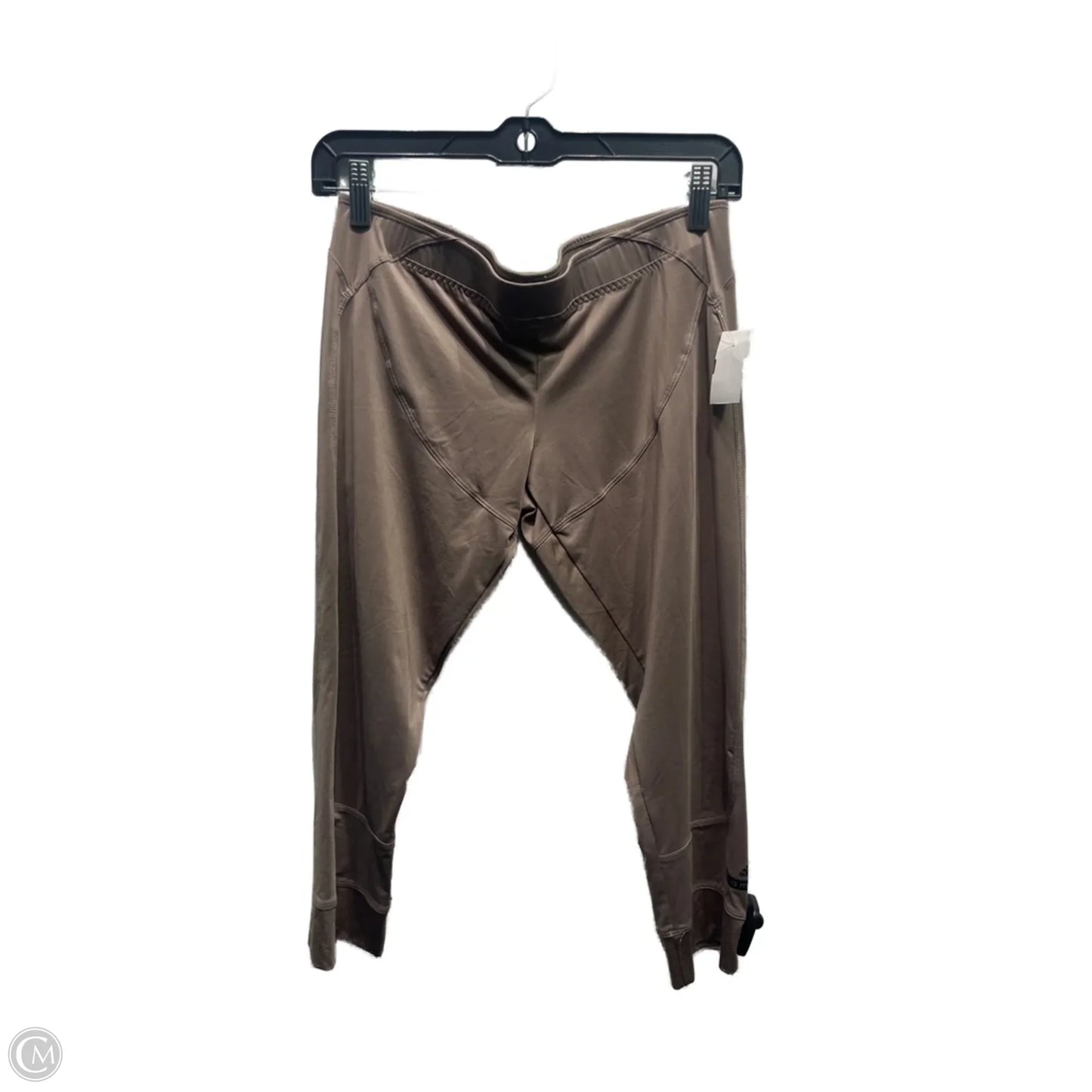 Athletic Leggings Capris By Adidas In Brown, Size: M