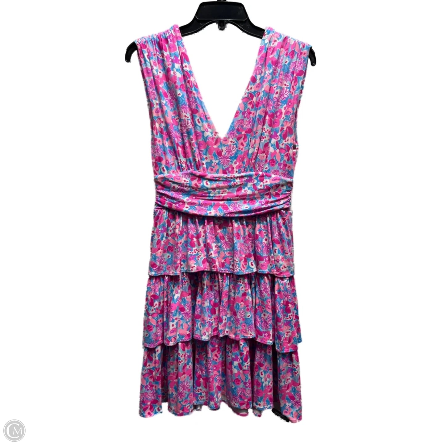 Dress Designer By Lilly Pulitzer In Blue & Pink, Size: S