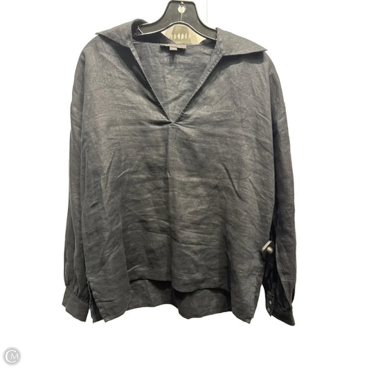 Top Long Sleeve By Ann Taylor In Black, Size: Xs