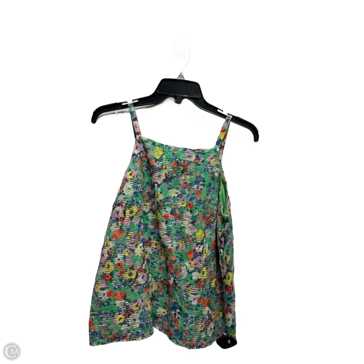 Top Sleeveless By Maeve In Blue & Green, Size: 4