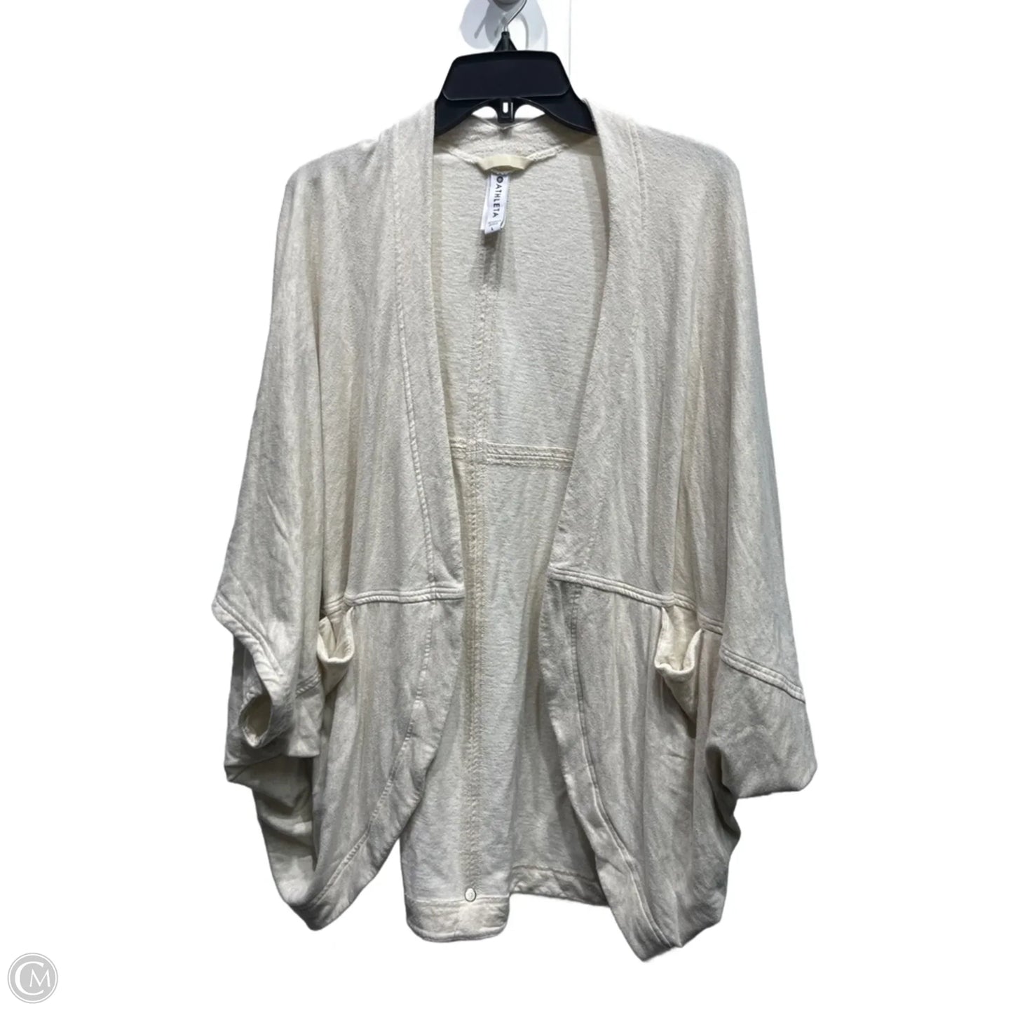 Cardigan By Athleta In Cream, Size: L