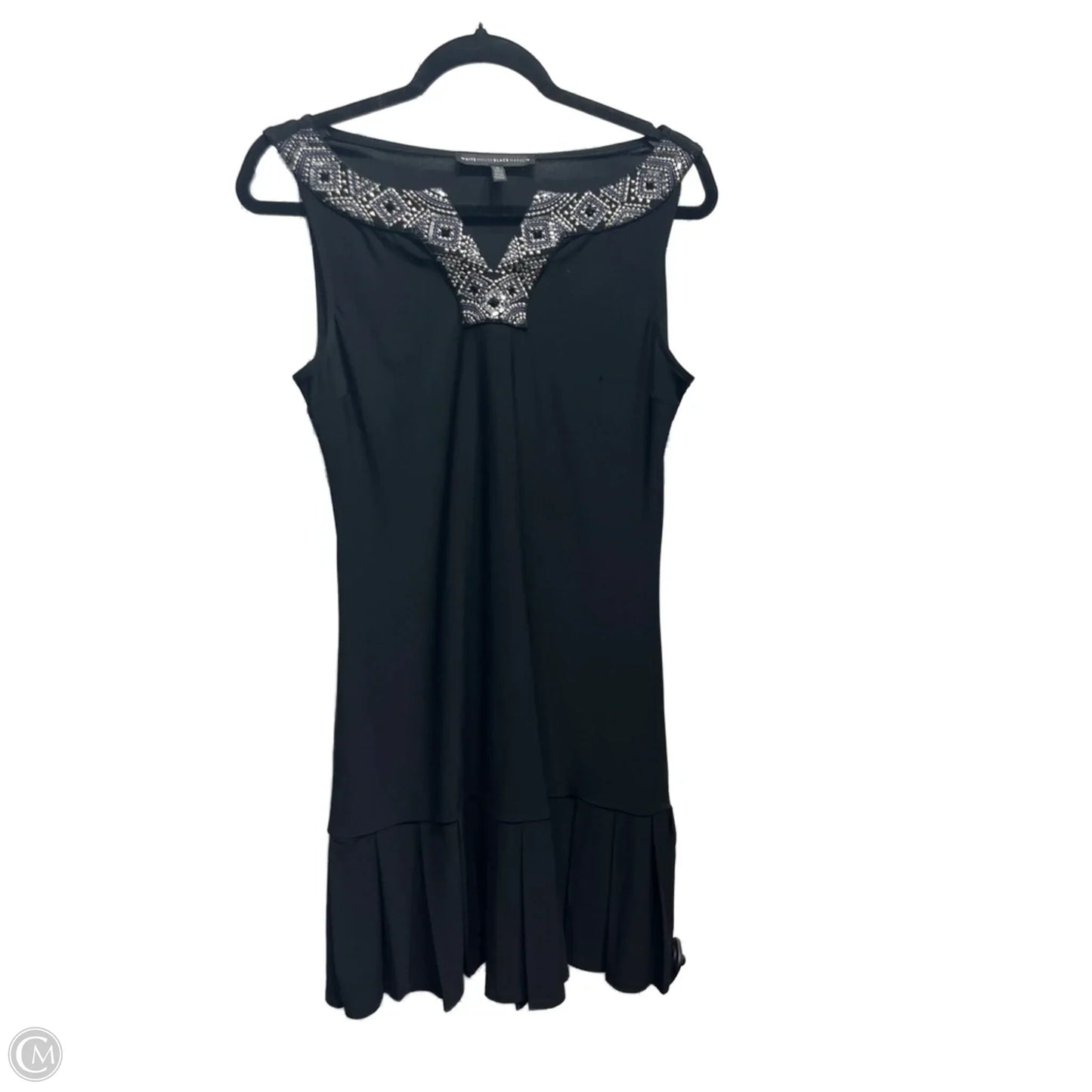 Dress Work By White House Black Market In Black & Silver, Size: S