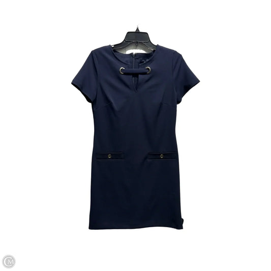 Dress Work By Tommy Hilfiger In Navy, Size: 6